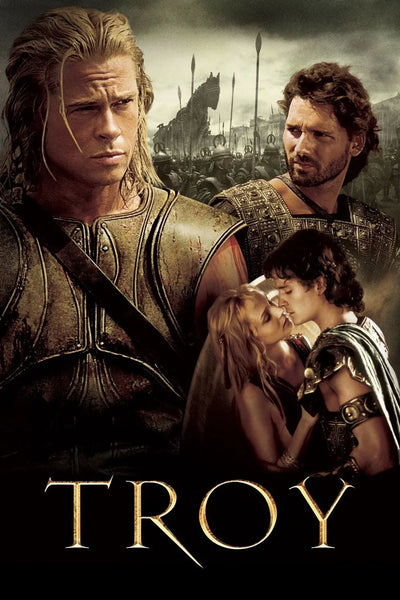 Troy (2004) Epic Battle Wall Poster for Your Room - Premium Movie Poster