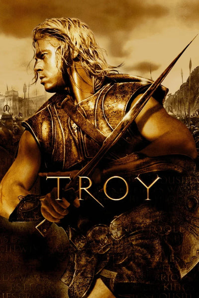 Troy (2004) Epic Wall Art: Stunning Greek Poster - Premium Movie Poster