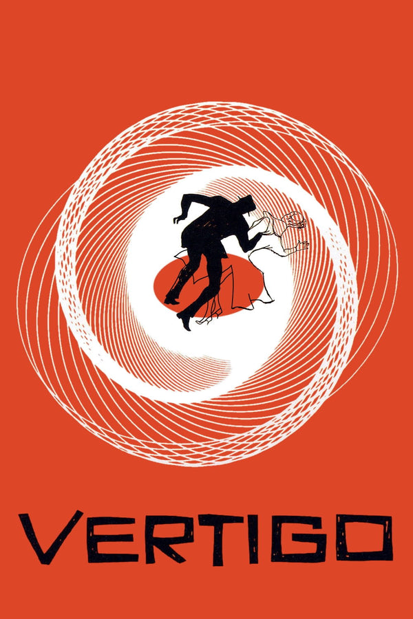 Vertigo (1958) - Premium Movie Poster