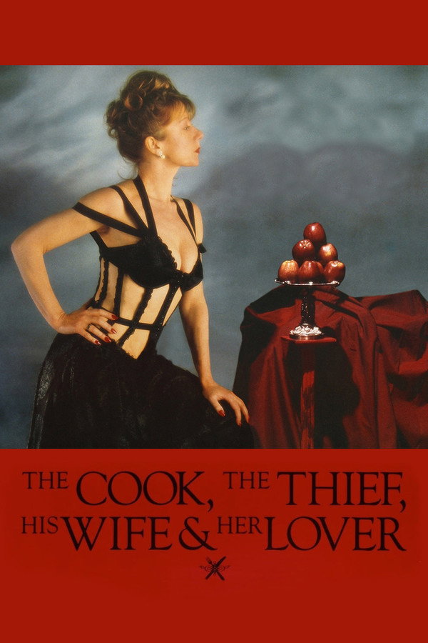 The Cook, the Thief, His Wife & Her Lover (1990) - Premium Movie Poster