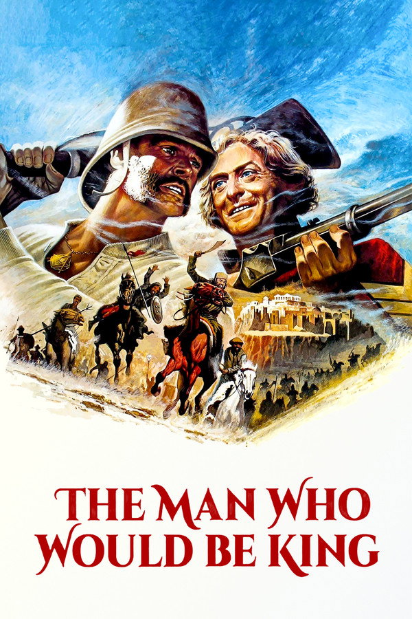 The Man Who Would Be King (1975) - Premium Movie Poster