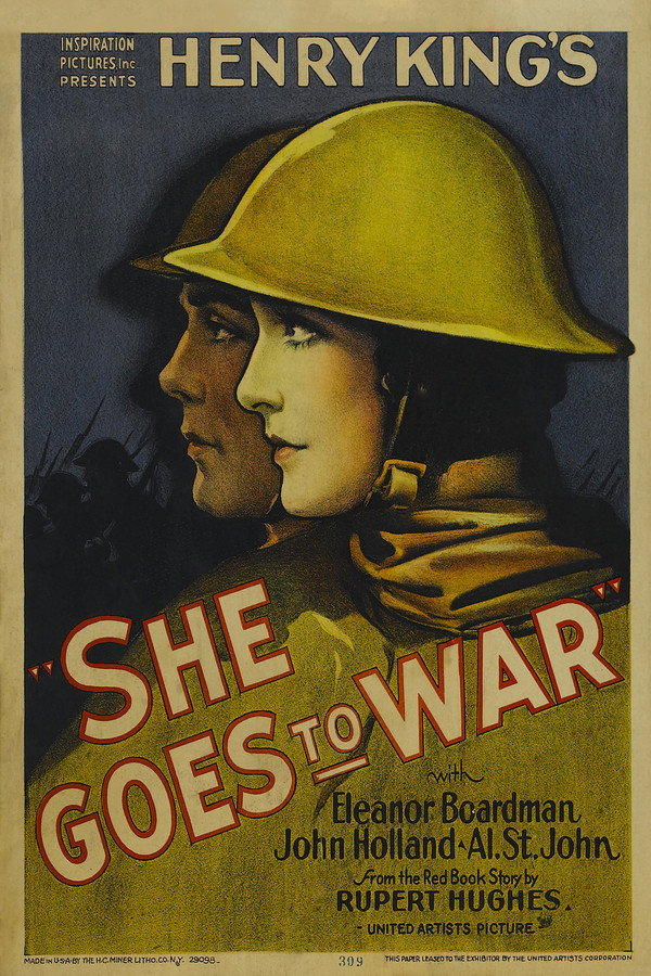 She Goes to War (1929) - Premium Movie Poster