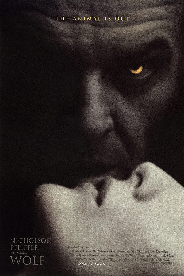 Wolf (1994) - Premium Movie Poster