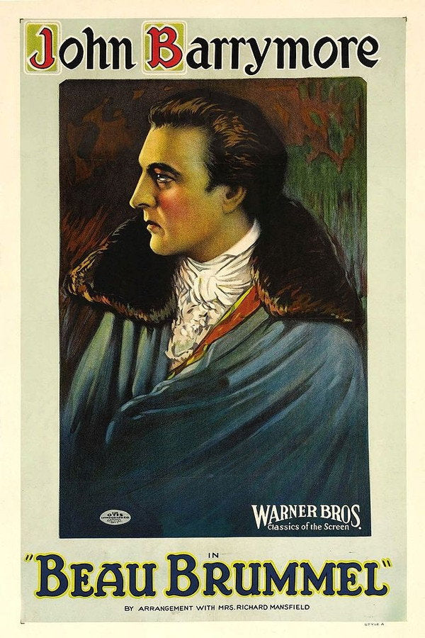 Beau Brummel (1924) - Premium Movie Poster
