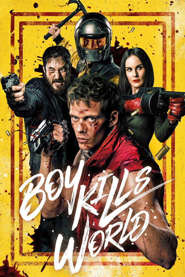 Boy Kills World (2024) - Premium Movie Poster