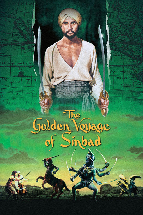 The Golden Voyage of Sinbad (1974) - Premium Movie Poster