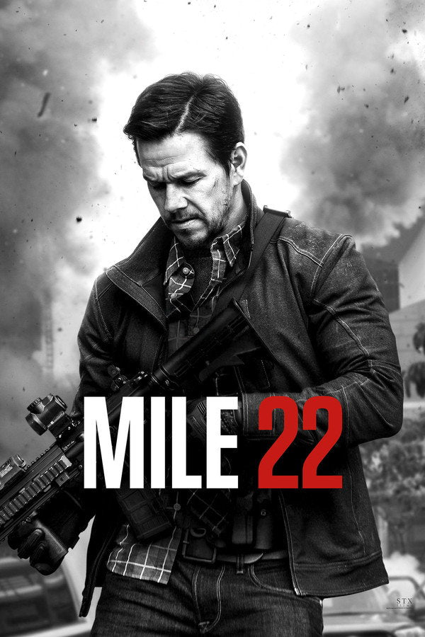 Mile 22 (2018) - Premium Movie Poster