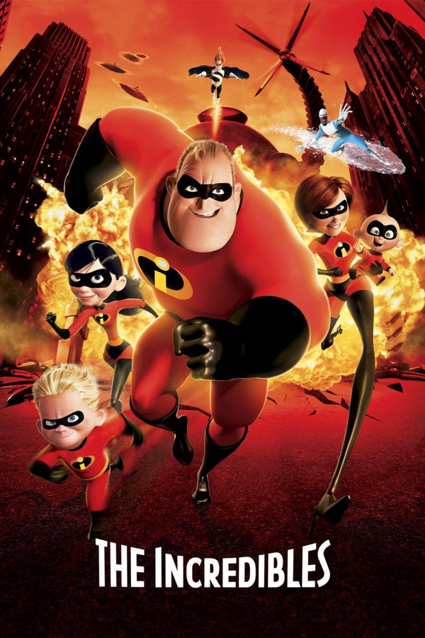 The Incredibles (2004) - Premium Movie Poster