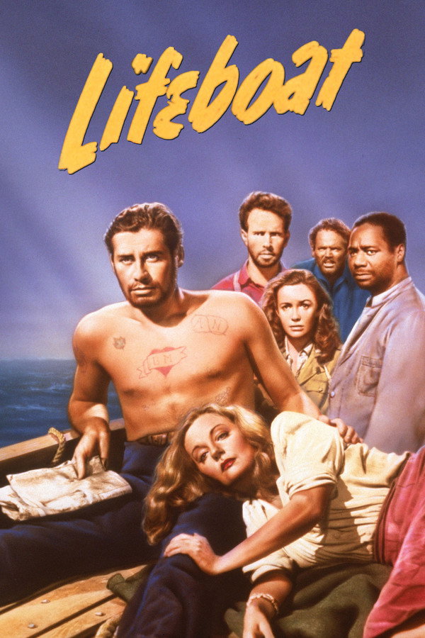 Lifeboat (1944) - Premium Movie Poster
