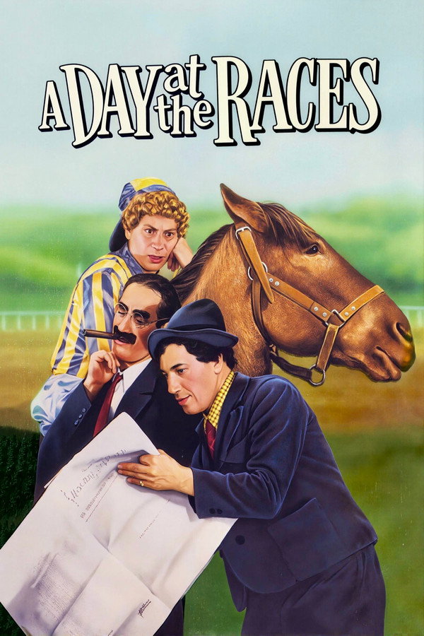 A Day at the Races (1937) - Premium Movie Poster
