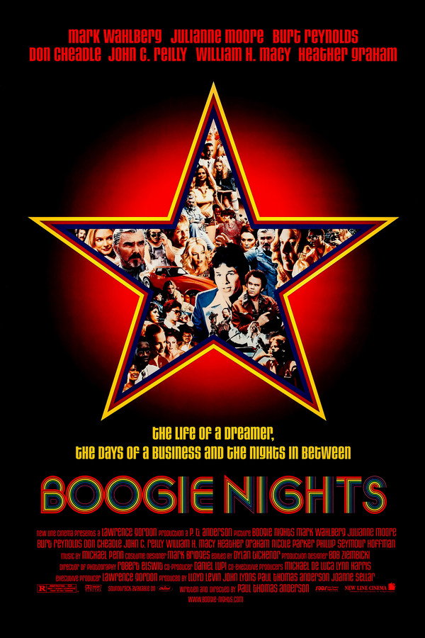 Boogie Nights (1997) - Premium Movie Poster