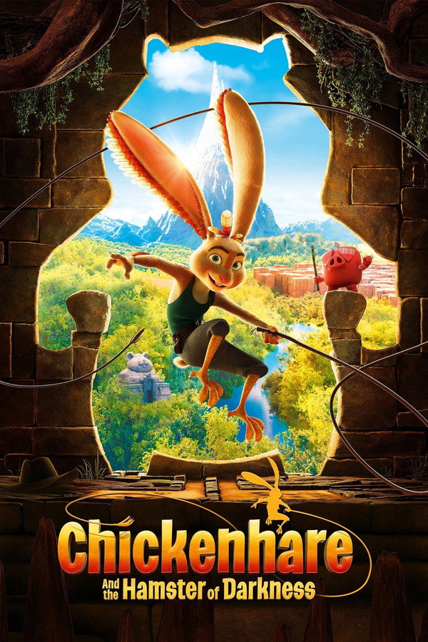 Chickenhare and the Hamster of Darkness (2022) - Premium Movie Poster