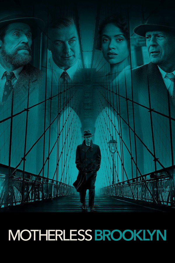 Motherless Brooklyn (2019) - Premium Movie Poster