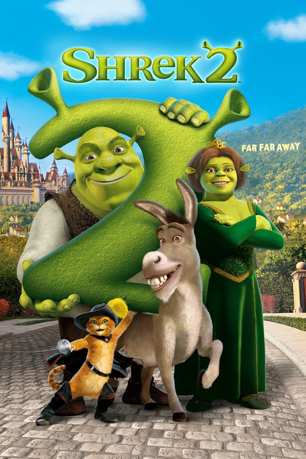 Shrek 2 (2004) - Premium Movie Poster