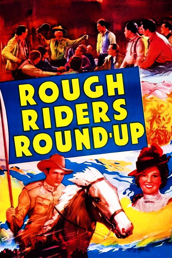 Rough Riders' Round-up (1939) - Premium Movie Poster