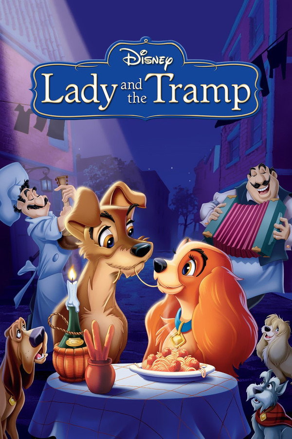 Lady and the Tramp (1955) - Premium Movie Poster