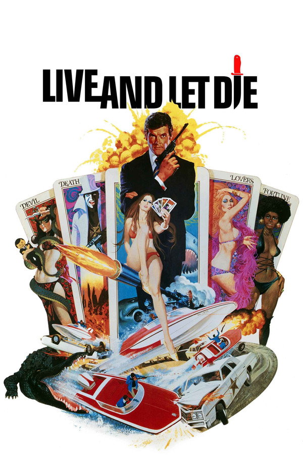 Live and Let Die (1973) - Premium Movie Poster