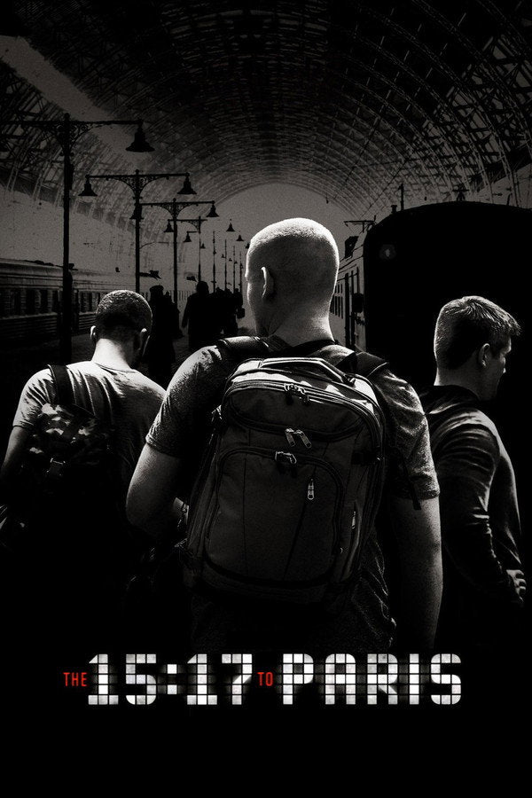 The 15:17 to Paris (2018) - Premium Movie Poster