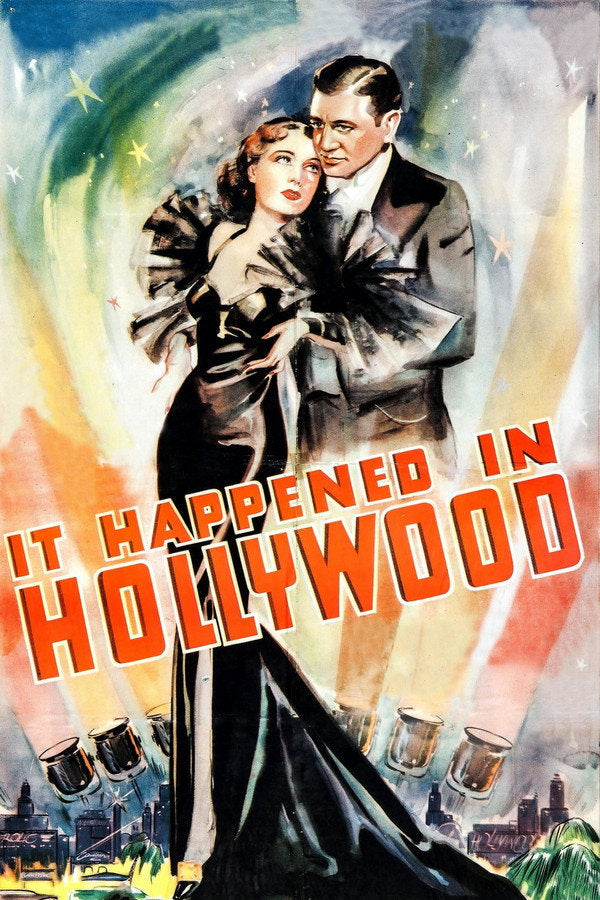 It Happened in Hollywood (1937) - Premium Movie Poster