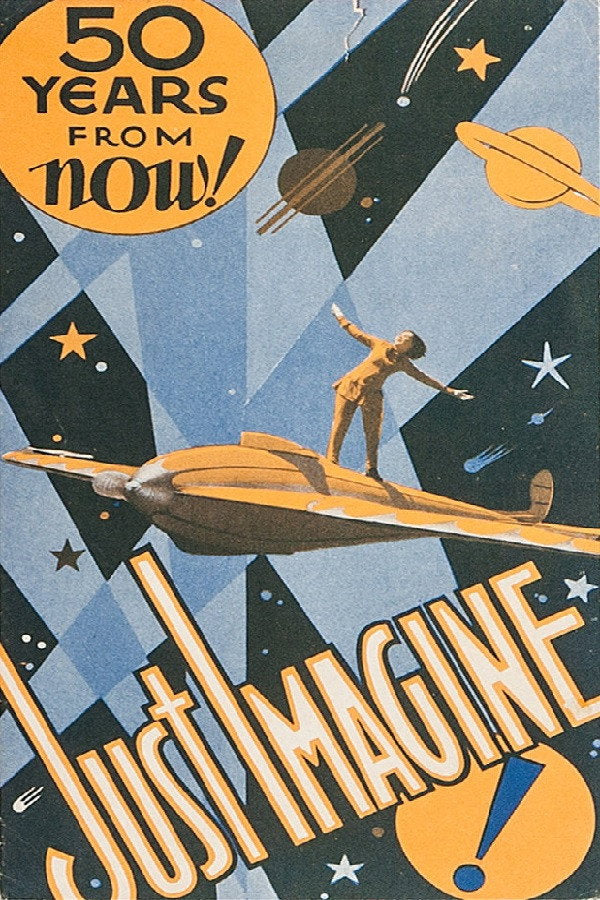 Just Imagine (1930) - Premium Movie Poster
