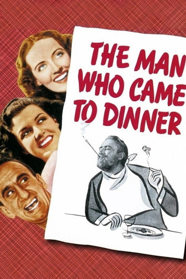 The Man Who Came to Dinner (1942) - Premium Movie Poster