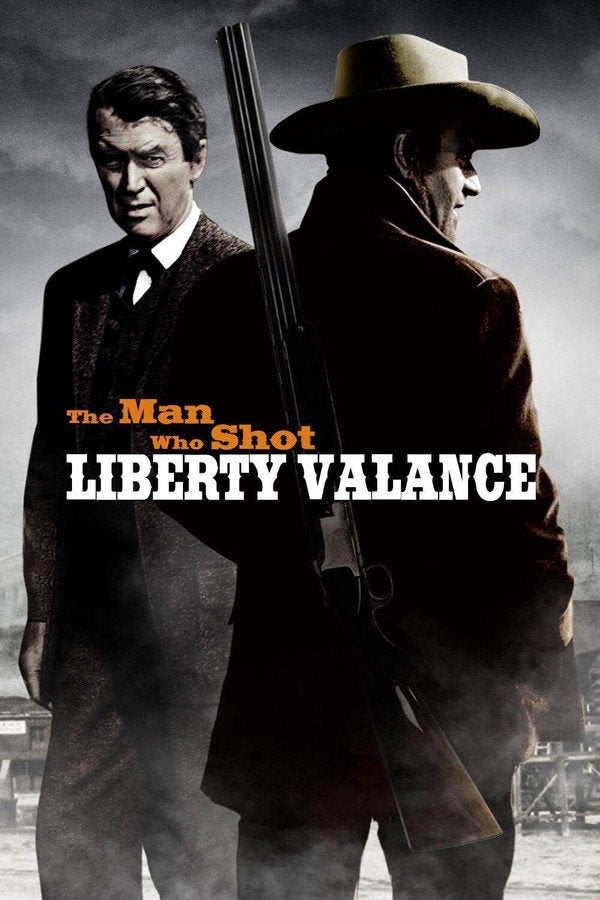 The Man Who Shot Liberty Valance (1962) - Premium Movie Poster