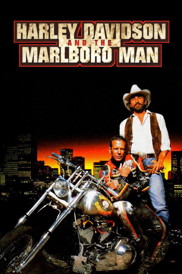 Harley Davidson and the Marlboro Man (1991) - Premium Movie Poster