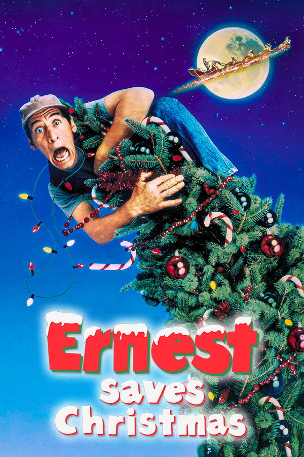 Ernest Saves Christmas (1988) - Premium Movie Poster