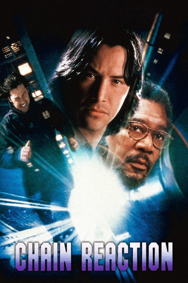 Chain Reaction (1996) - Premium Movie Poster