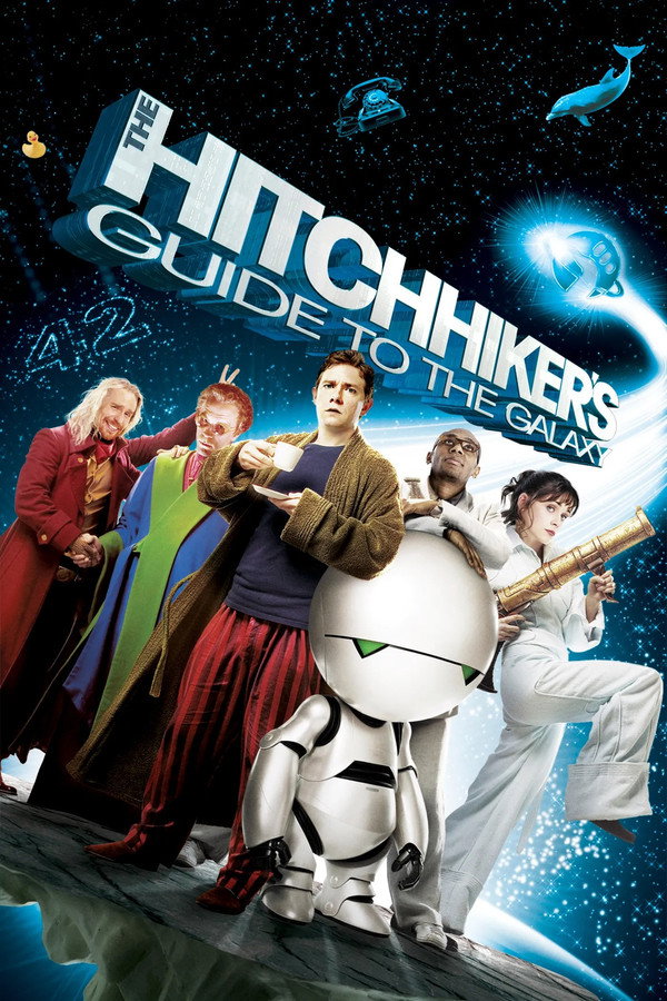 The Hitchhiker's Guide to the Galaxy (2005) - Premium Movie Poster