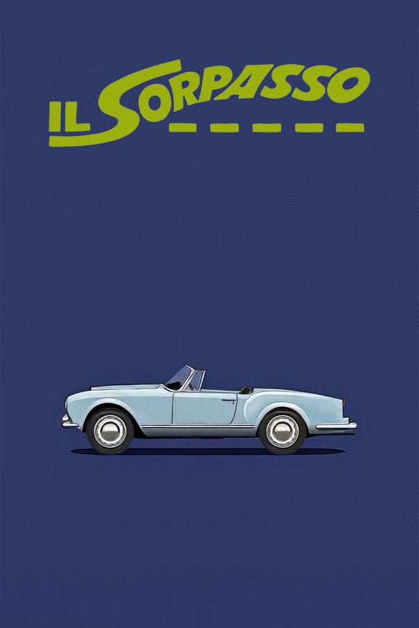 Il sorpasso (1963) - Premium Movie Poster