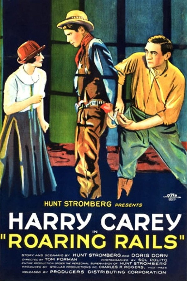 Roaring Rails (1924) - Premium Movie Poster