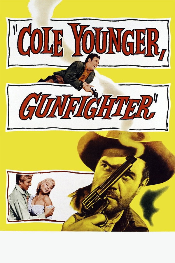 Cole Younger, Gunfighter (1958) - Premium Movie Poster