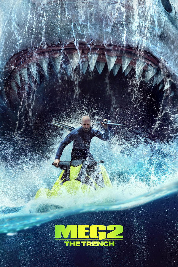 Meg 2: The Trench (2023) - Premium Movie Poster