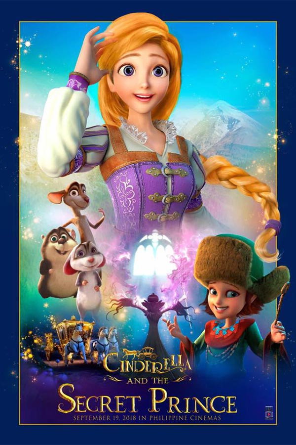 Cinderella and the Secret Prince (2018) - Premium Movie Poster