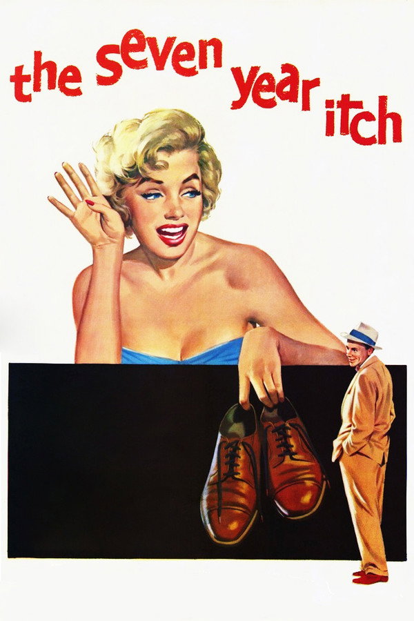 The Seven Year Itch (1955) - Premium Movie Poster