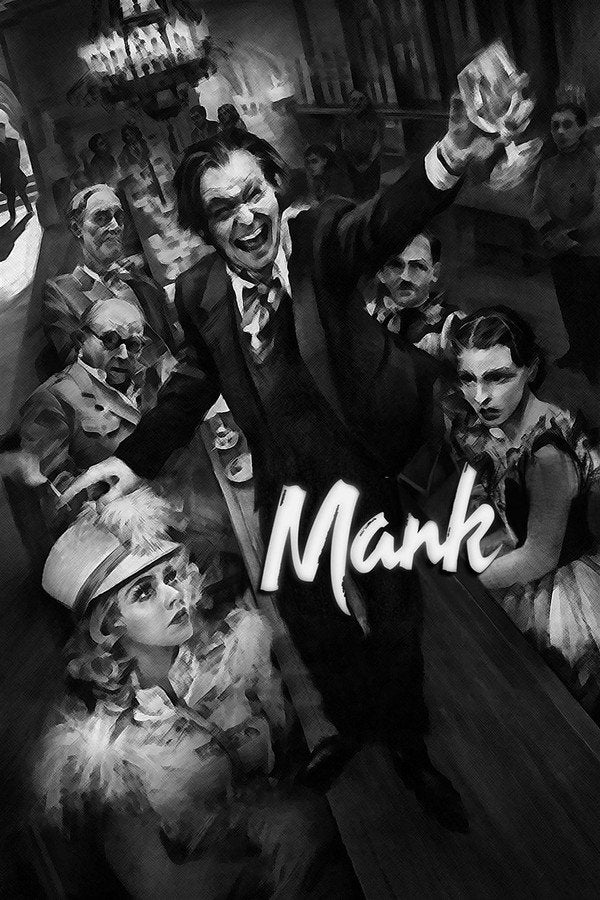 Mank (2020) - Premium Movie Poster