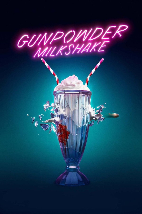Gunpowder Milkshake (2021) - Premium Movie Poster
