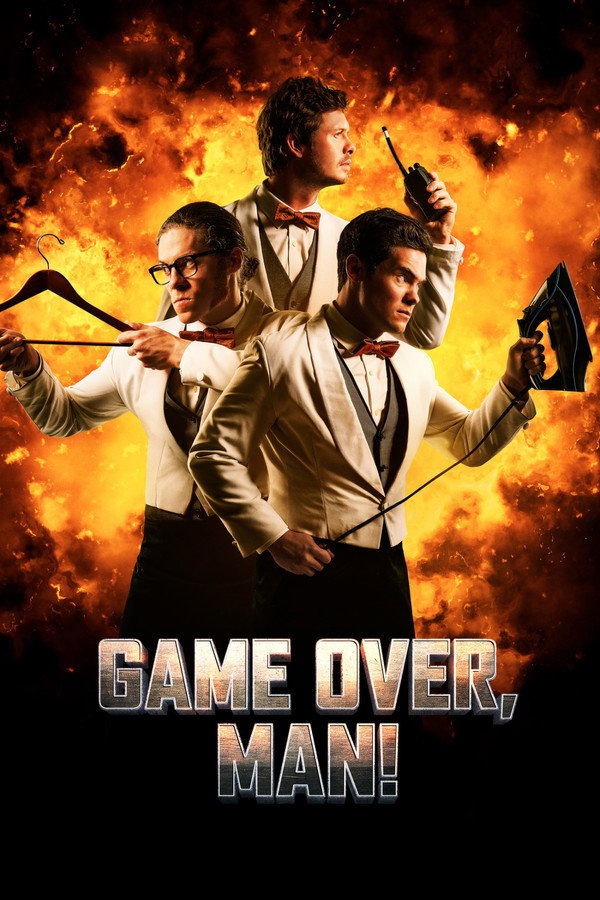 Game Over, Man! (2018) - Premium Movie Poster