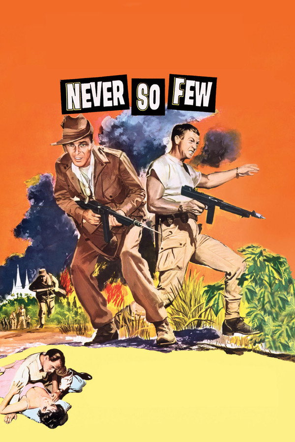 Never So Few (1959) - Premium Movie Poster