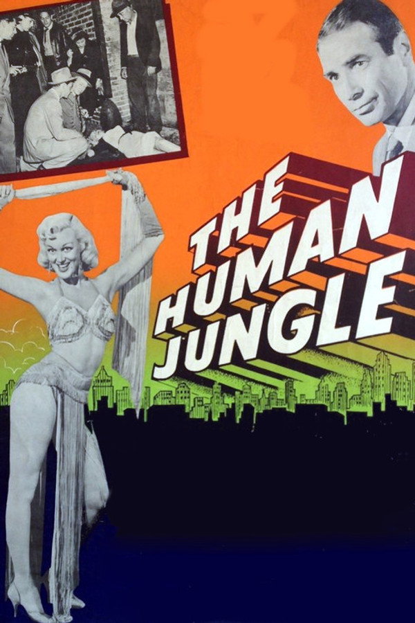 The Human Jungle (1954) - Premium Movie Poster