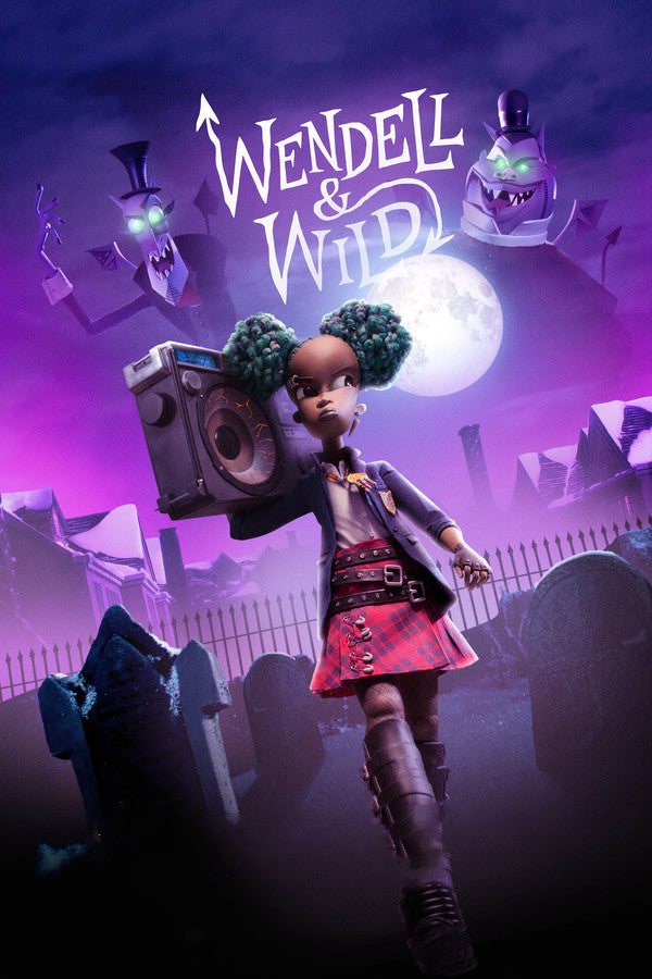 Wendell & Wild (2022) - Premium Movie Poster