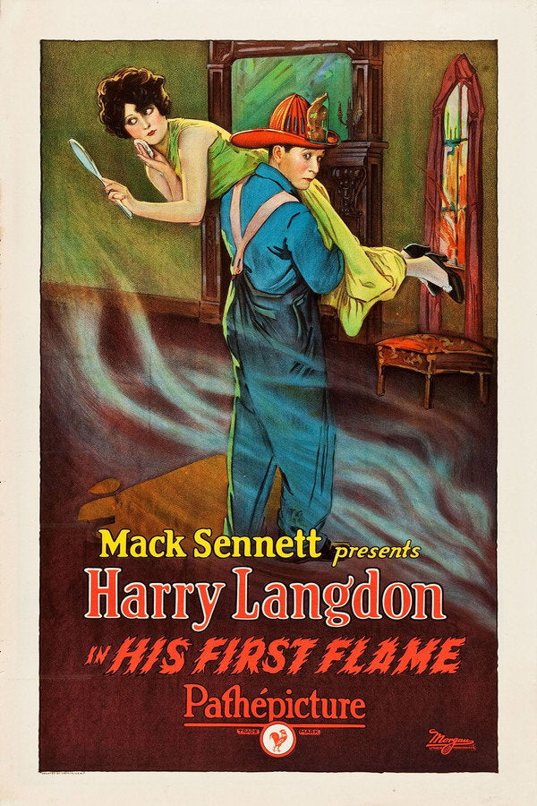 His First Flame (1927) - Premium Movie Poster