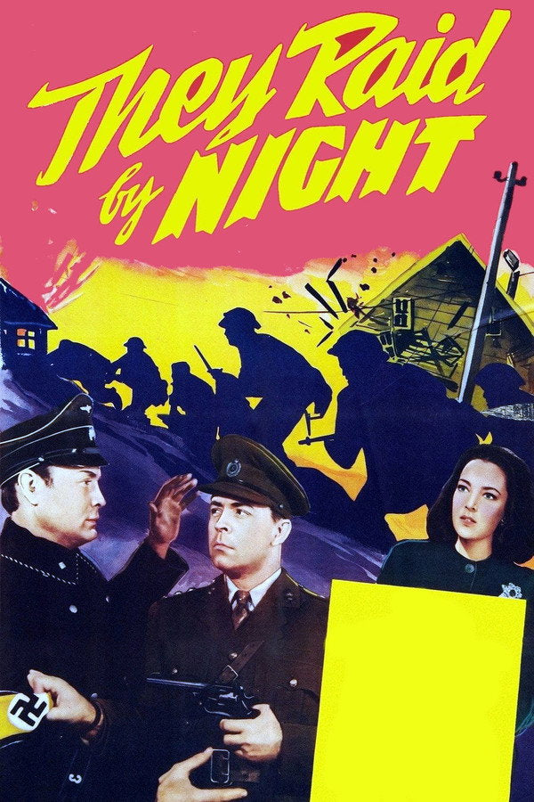 They Raid by Night (1942) - Premium Movie Poster