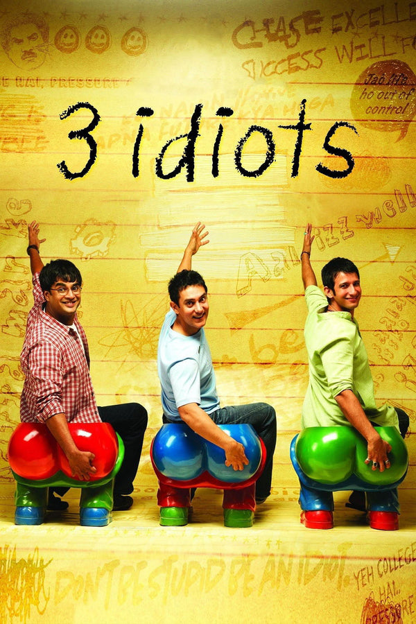 3 Idiots (2009) - Premium Movie Poster