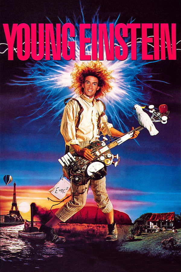 Young Einstein (1989) - Premium Movie Poster