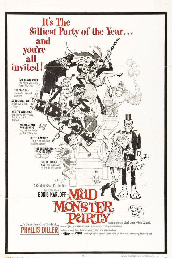 Mad Monster Party? (1967) - Premium Movie Poster