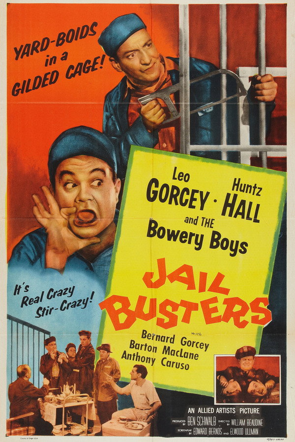 Jail Busters (1955) - Premium Movie Poster