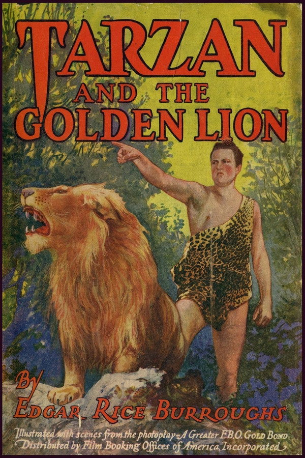 Tarzan and the Golden Lion (1927) - Premium Movie Poster