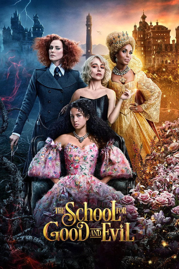 The School for Good and Evil (2022) - Premium Movie Poster